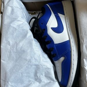 Jordan 1 Low Game Royal Sz 4Y